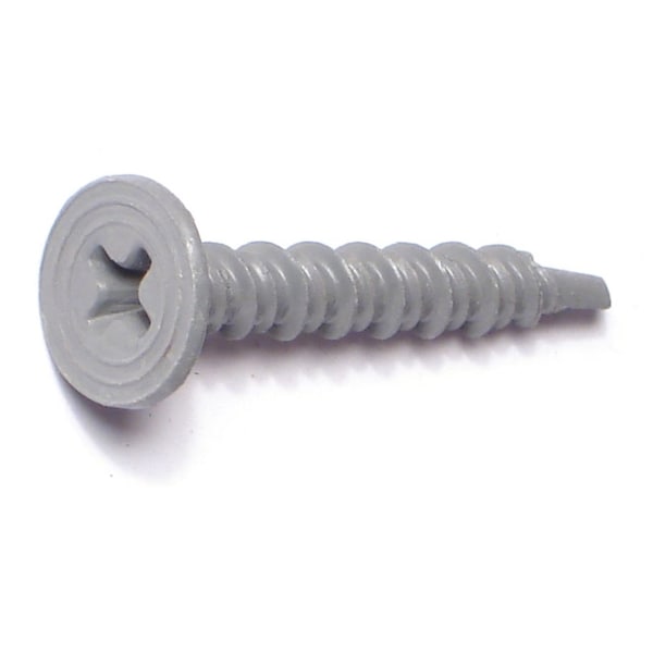 Buildright Drywall Screw, #8 x 1-1/4 in, Steel, Wafer Head Phillips Drive, 838 PK 08853 - main